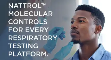 News & Events Thumbnail image for Respiratory products | Doctor swabbing a patient
