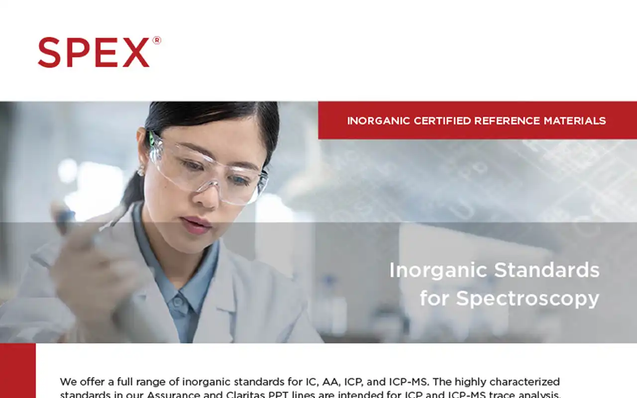 Inorganic Standards thumbnail image